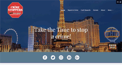 Desktop Screenshot of crimestoppersofnv.com